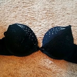 Padded studded Bra